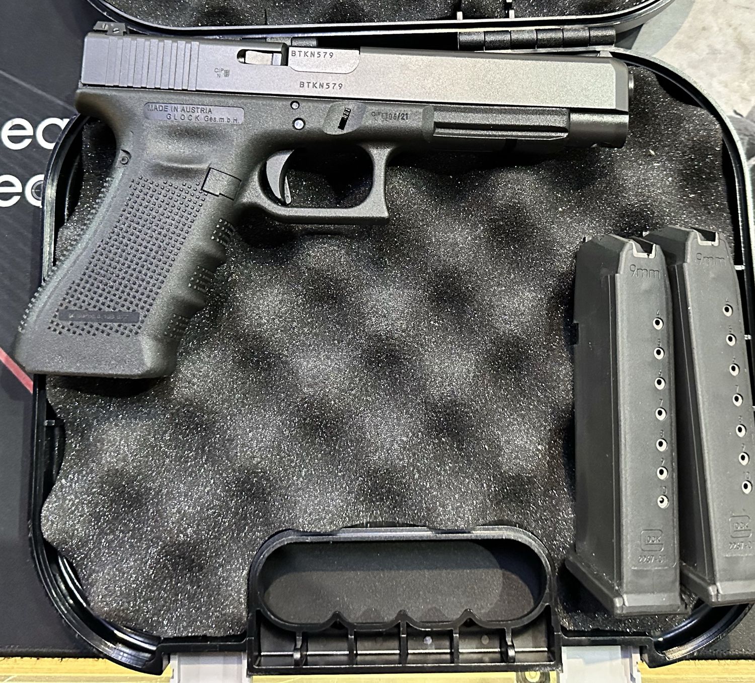 Used Glock 34 Gen4 9MM 10 Round SN: BTKN579