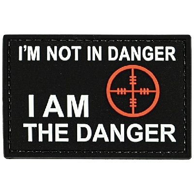 MERICA LIFE I AM THE DANGER PATCH
