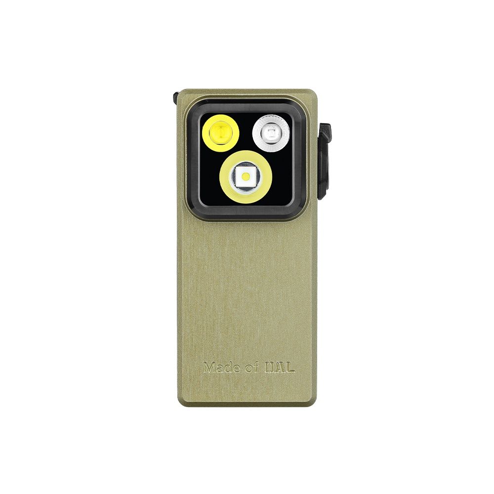 Olight Oclip Ultra Rechargeable Mini Clip On Torch with Floodlight, Spotlight and UV Light