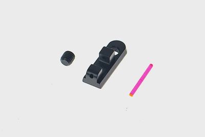 CUSTOM FRONT SIGHT WITH FIBRE OPTIC INSERT