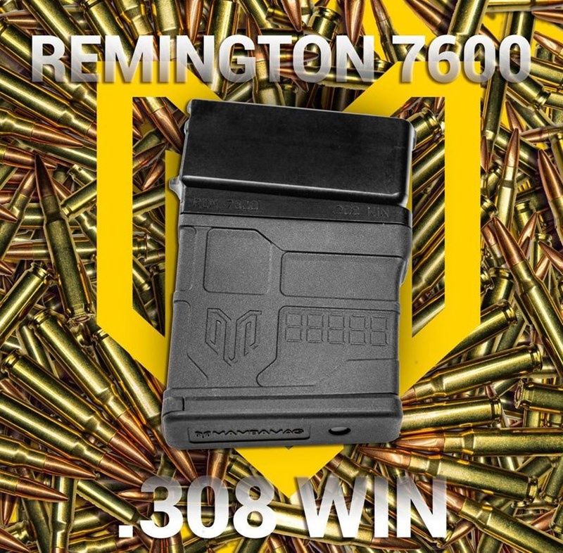 MAMBA MAG REMINGTON 7600 243WIN / 308WIN PUMP ACTION 10 SHOT MAGAZINE