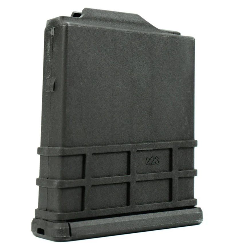 MDT AICS STYLE 10 SHOT MAGAZINE BLACK POLYMER 223REM