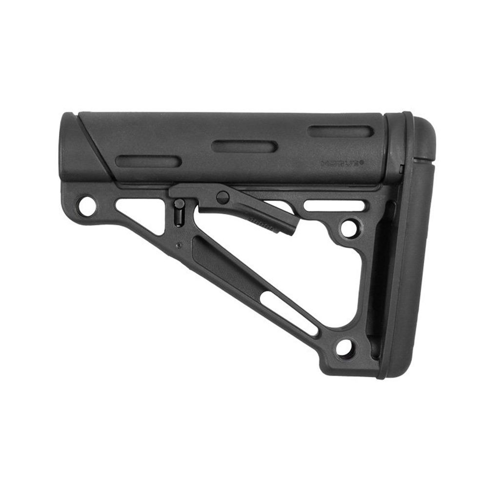 Hogue AR-15/M-16 OverMolded Collapsible Buttstock - Fits Mil