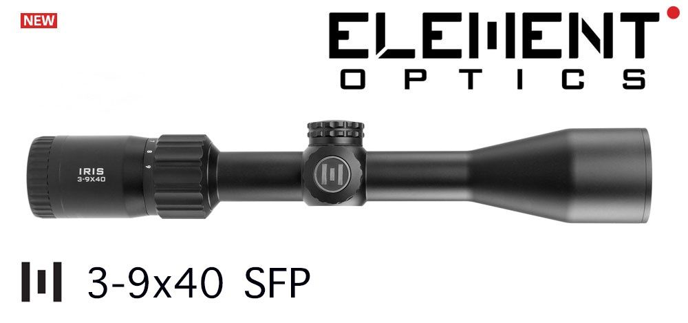 Element Optics Iris 3-9x40 MOS