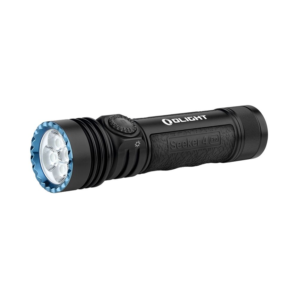 Olight Seeker 4 Pro Powerful Rechargeable Led Torch - Black