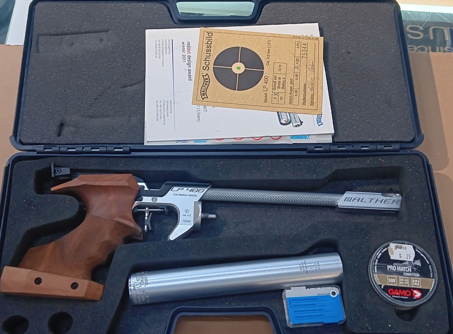 Consignment Used Walther LP400 .177 Air Pistol