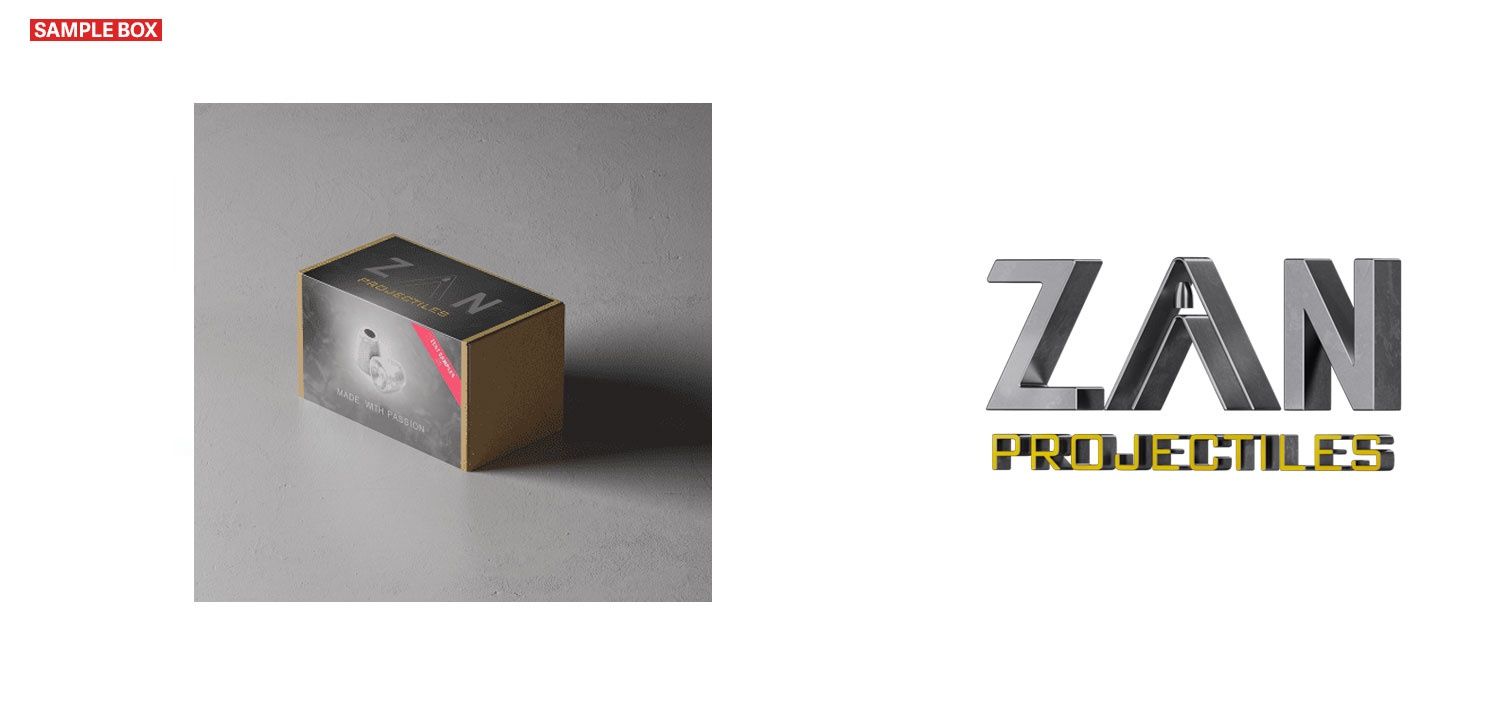 Zan .25 Sample Pack, 26.5/28/30/33/35/37/41/45grain, 30 of each (240pcs) (20 per case)