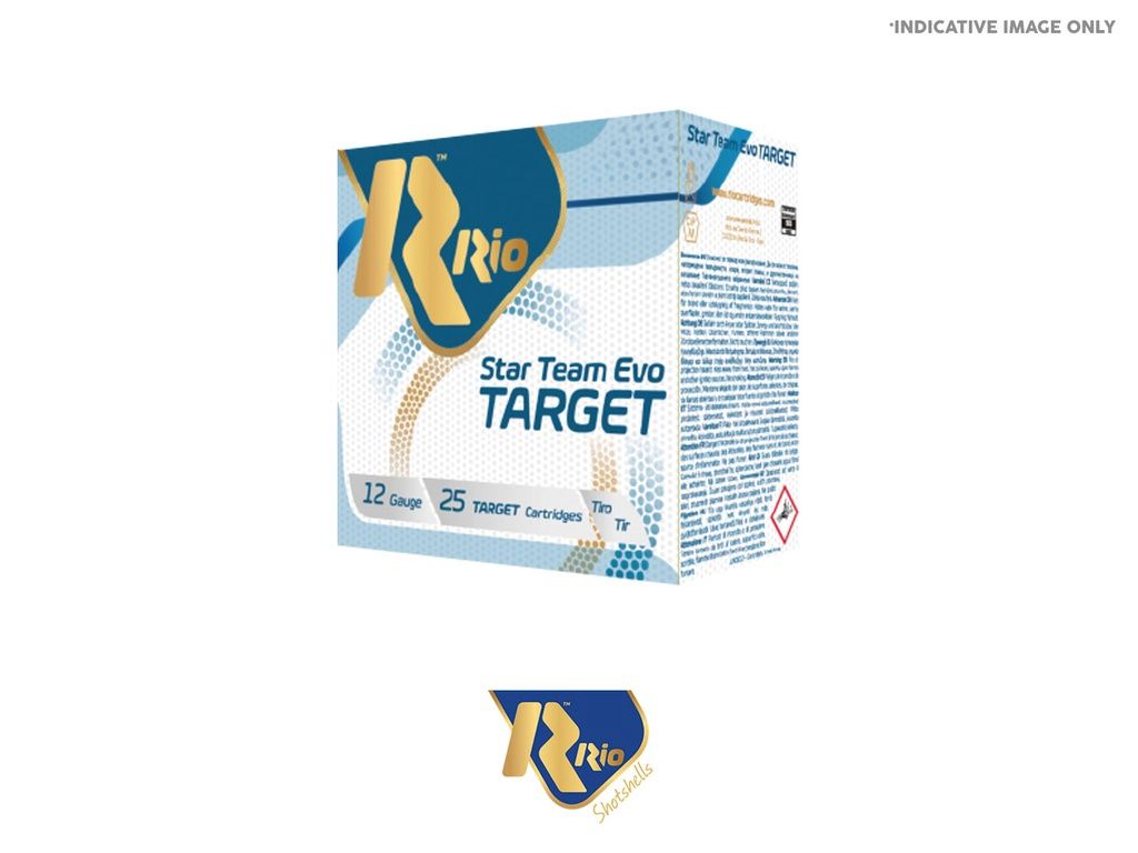 RIO STAR TEAM EVO TARGET 12ga 28gm LIGHT 1135 fps L.R. (7.5)