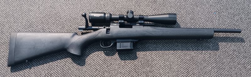 CONSIGNMENT HOWA 1500 MINI .223REM 10 SHOT 16.25 INCH w/ SCOPE USED SN: B625722