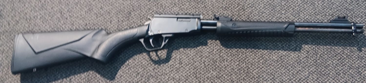 CONSIGNMENT ROSSI GALLERY 22LR PUMP ACTION 15 SHOT USED SN: CVK4774274