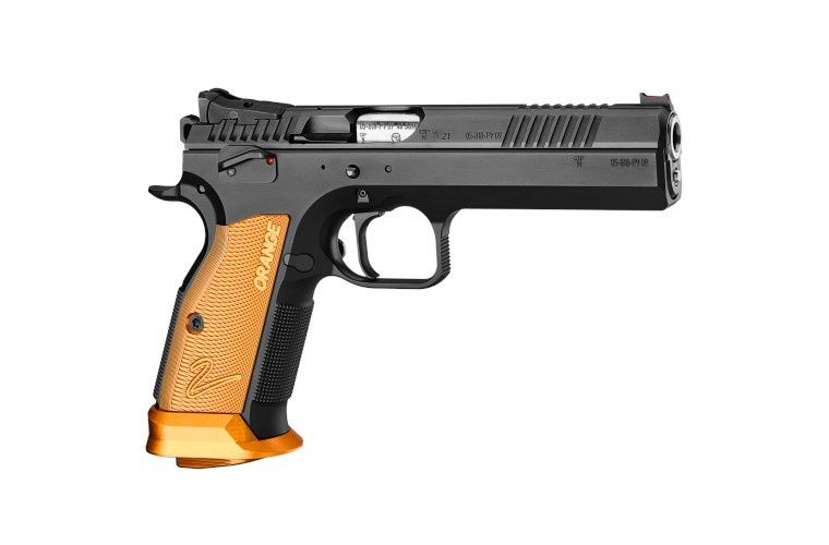 CZ CZTS2ORANGE TS 2 ORANGE 9MM 10 SHOT 130MM BULL BARREL