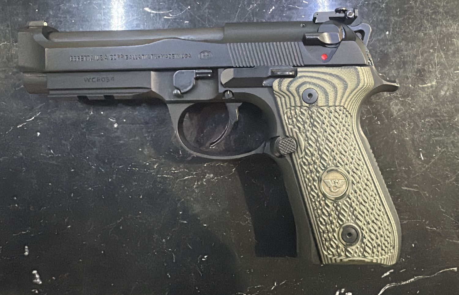 Used Wilson Combat 92G Brigadier Tactical 9mm - SN: WC8034