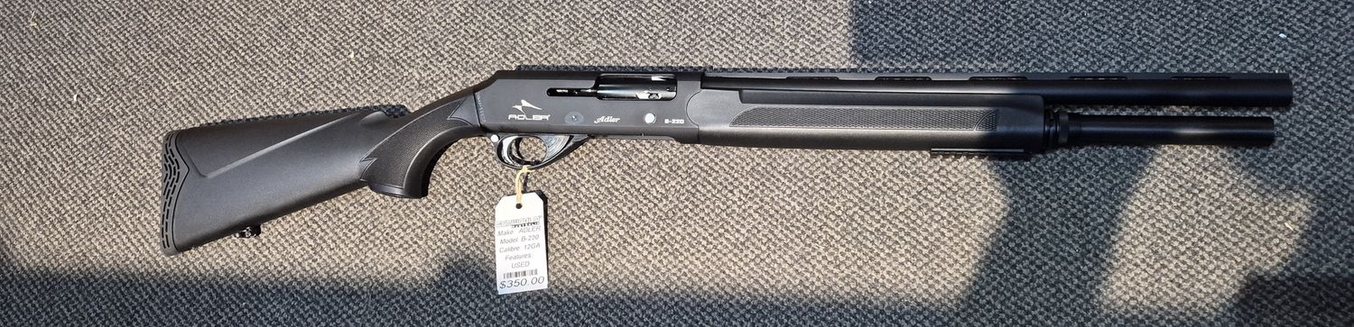 USED ADLER B-220 12GA 20&quot; AND 28&quot; BARREL - SN: 20AU-11137
