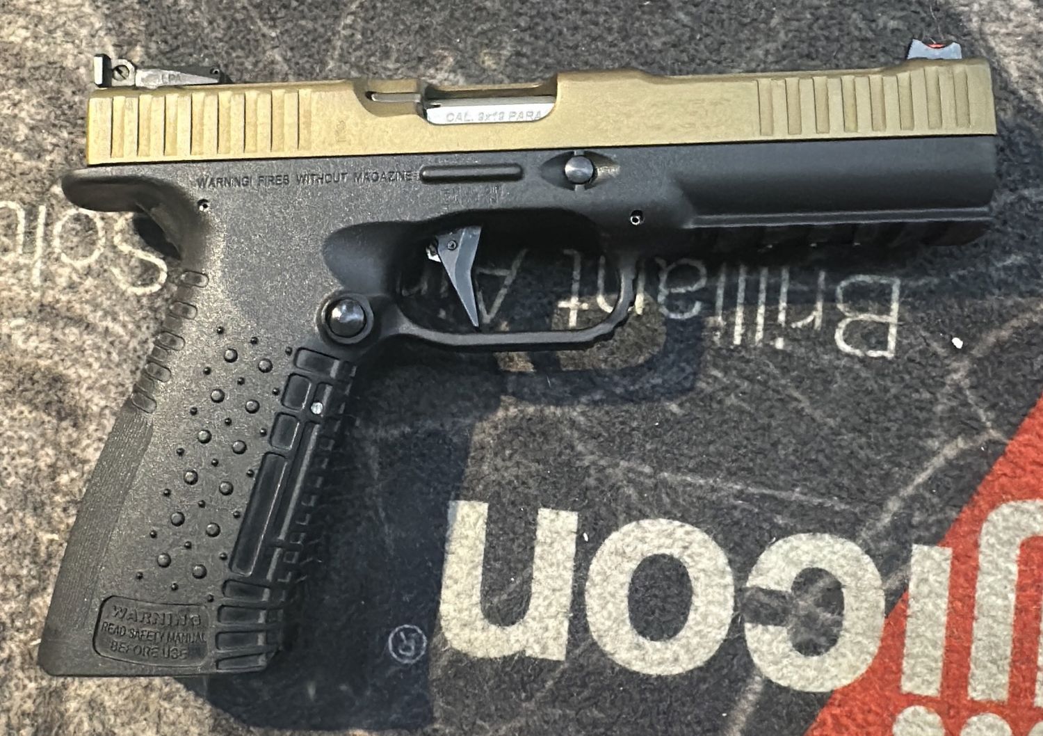 Consignment Used Arsenal Speed Cerakoted Slide x4 Mags 9mm - SN: AF1004633