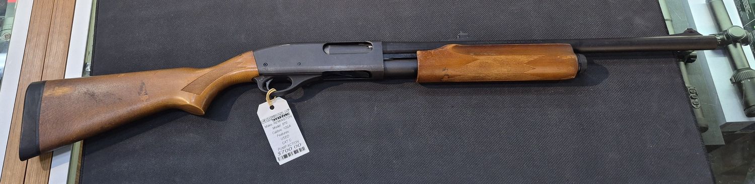 Used Remington 870 12GA Pump Action CAT C - SN: B885469M