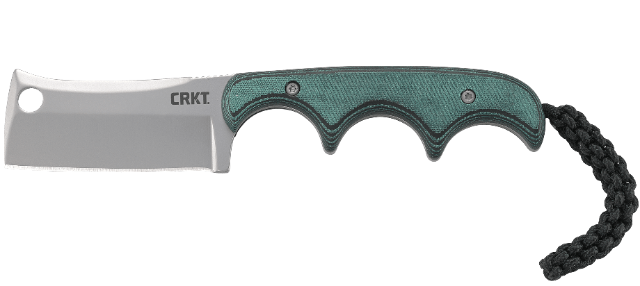 CRKT MINIMALIST CLEAVER GREEN BLACK
