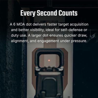 Olight Osight K 6-MOA Recharg eable Red Dot Open Reflex Sight