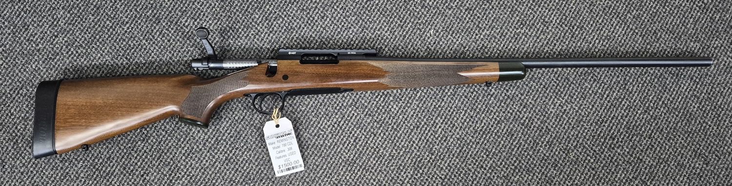 Used Remington 700 CDL Deluxe Checkered Walnut .308WIN - SN: RAR309043