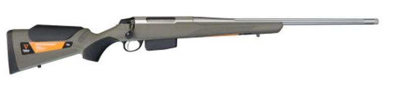 Tikka T3x Aspire (Lite Green Stainless Fluted) Muzzle Thread No Sights, Barrel: 22.4 Inch 1:8 Twist, Calibre: 223REM