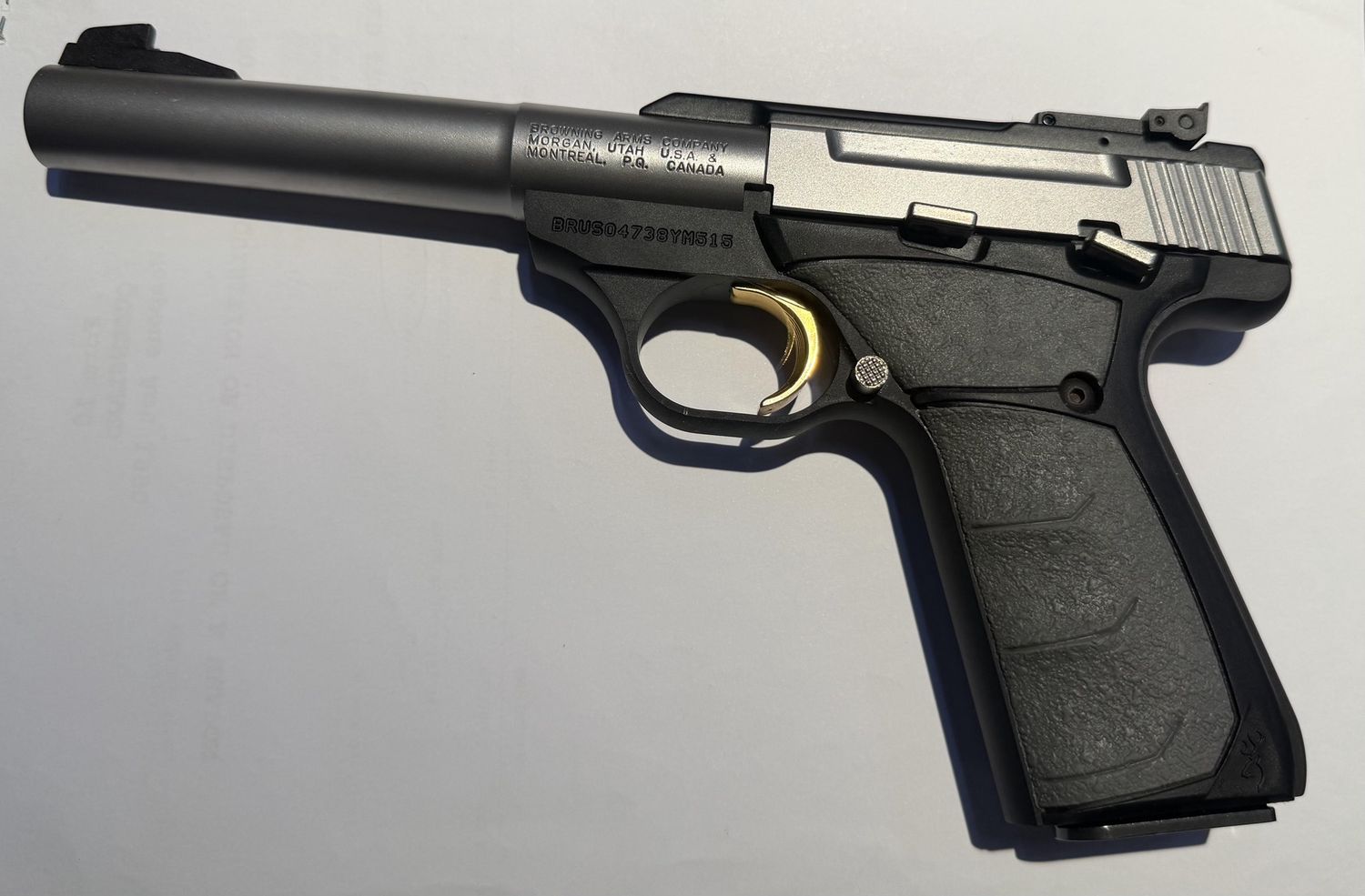 USED - Browning Buck Mark .22Lr 10Rnd 140mm Cased SN: BRUSO4738YM515