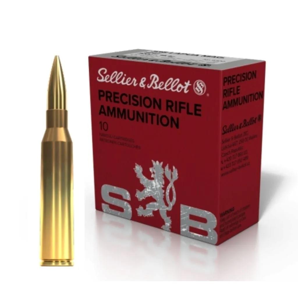 Seller &amp; Bellot 338 Lapua Mag HPBT 300gr 10pk