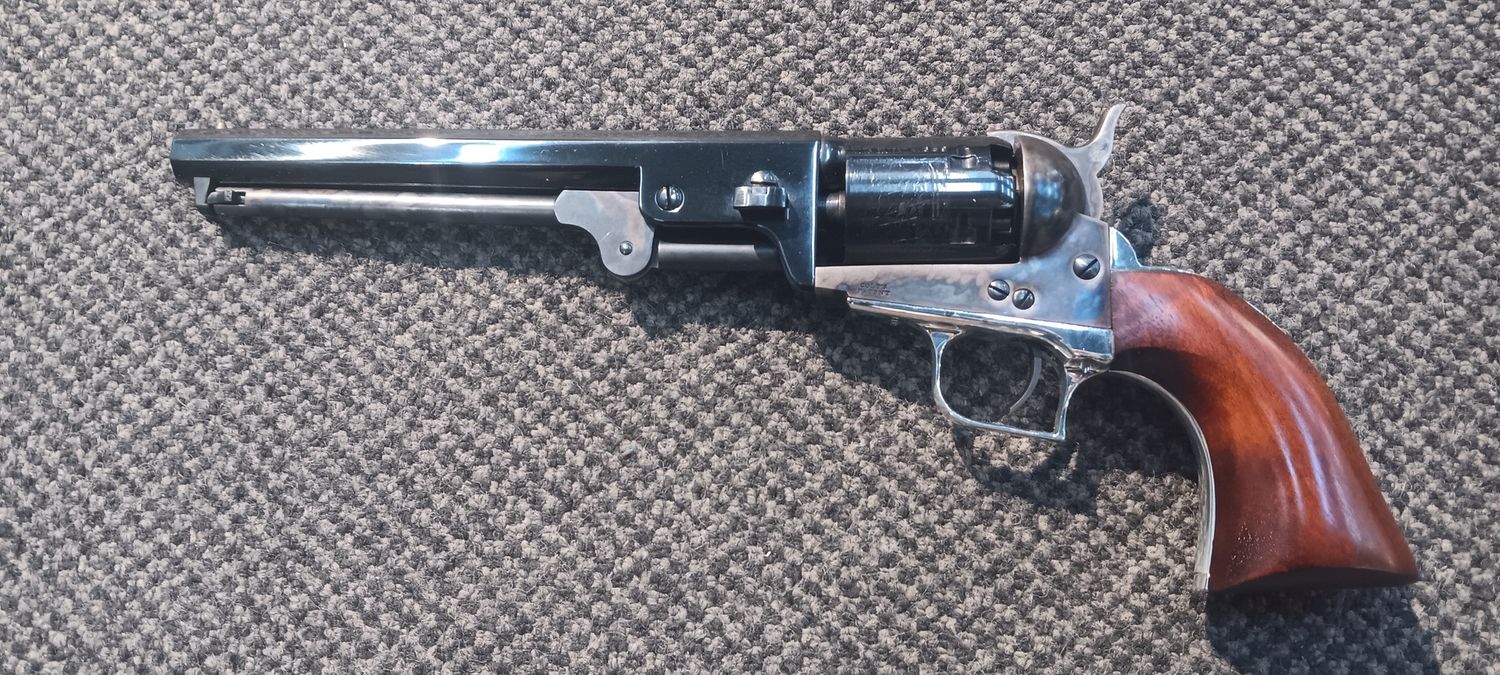 CONSIGNMENT COLT 1851 NAVY 3RD GEN SIGNATURE SERIES 36CAL CAP&amp;BALL BLACKPOWDER UNFIRED in original box CAT H LICENCE