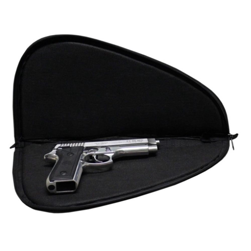 Pro-Tactical Pistol Case Nylon Black - Small 15in