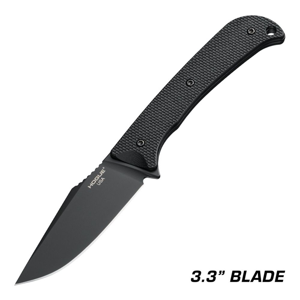 Hogue Extrak Knife 3.3" Fixed Clip Point Blade CPM M4