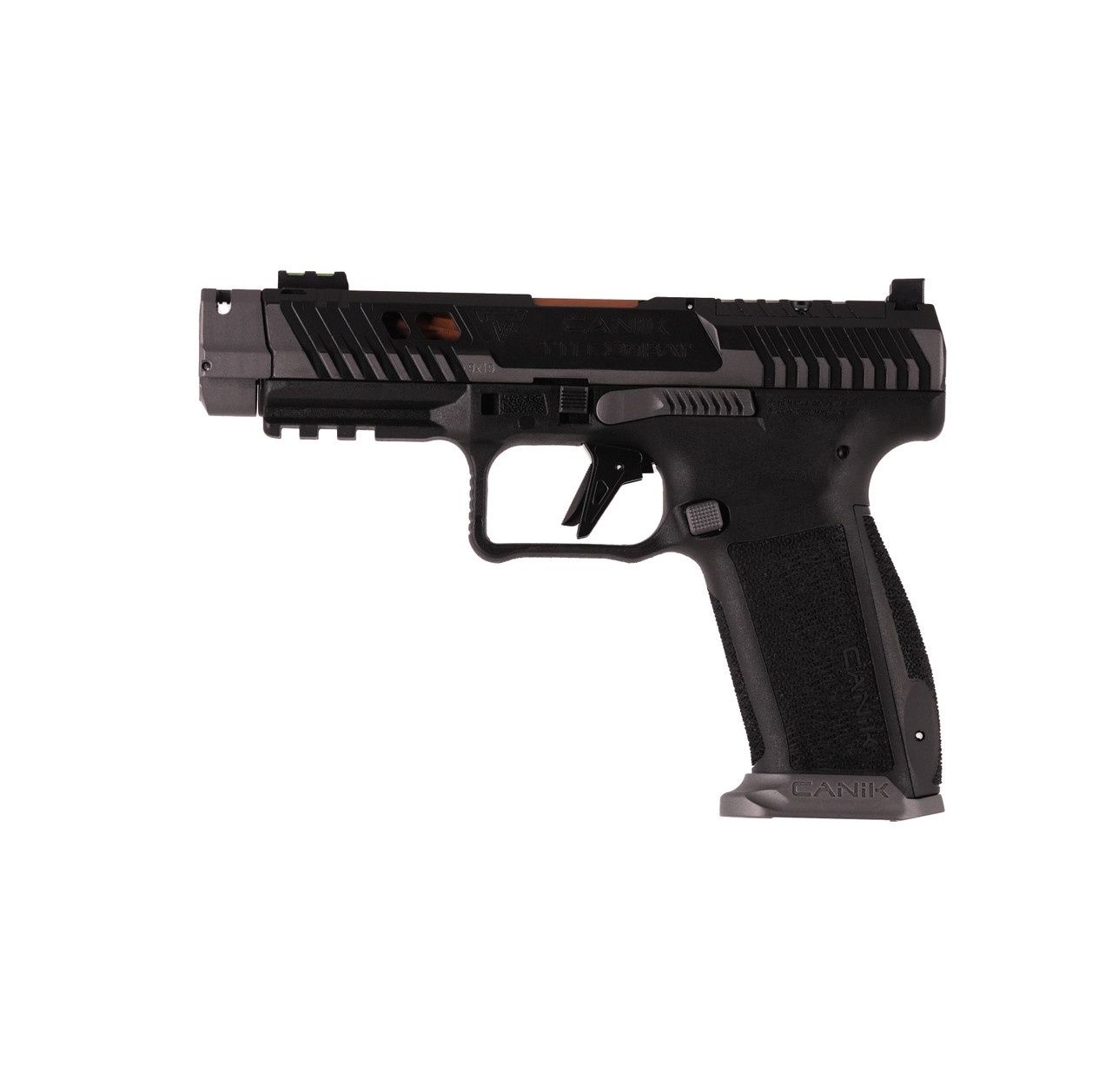 Canik TTI Combat 9mm Pistol - Smoke 10 RND With 3x Magazines
