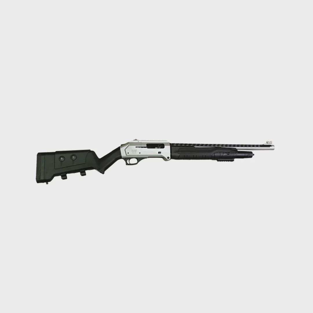 AXOR ARMS BUSHPIG XT 2.0 12G 20" LEVER RELEASE SHOTGUN 5+1 SILVER