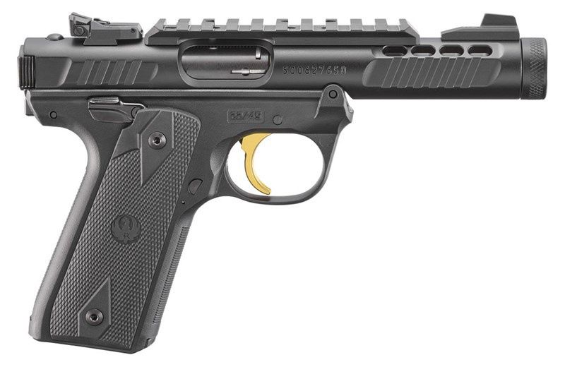 Ruger Mark IV 22/45 Lite Black 139MM Barrel Black Anodized Finish 22LR