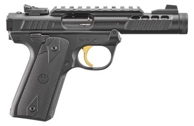 Ruger Mark IV 22/45 Lite Black 139MM Barrel Black Anodized Finish 22LR