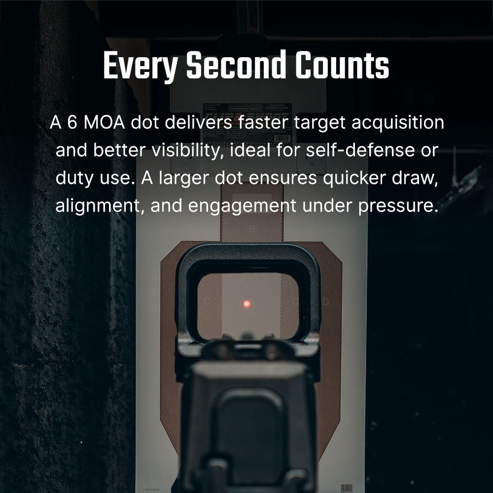 Olight Osight K 6-MOA Recharg eable Red Dot Open Reflex Sight