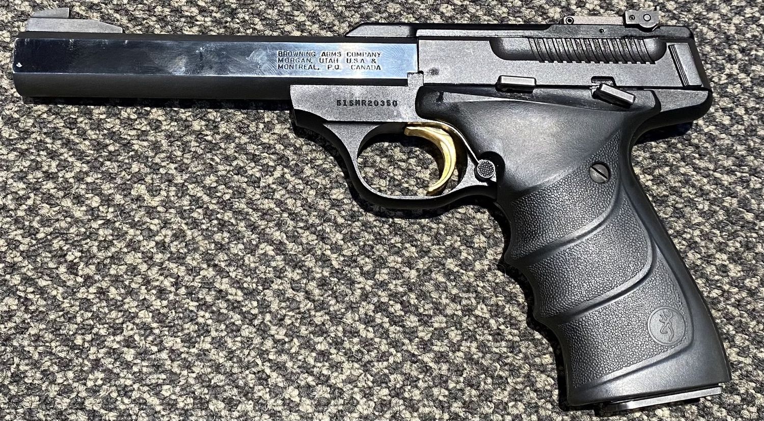 CONSIGNMENT USED BROWNING BUCKMARK .22LR 10RND 141MM W/ CASE SN: 515MR20350