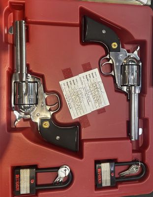 Consignment Ruger Vaquero Pair (SASS) .357 Sold As Pair Only