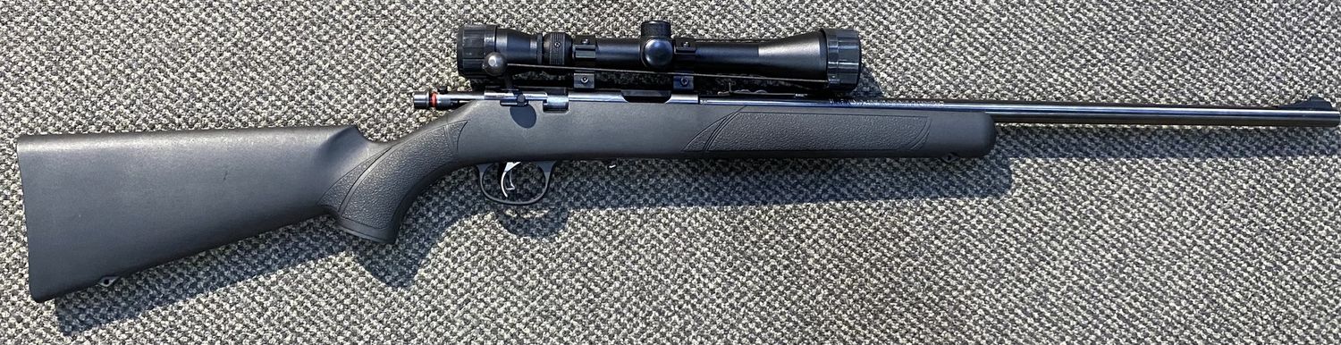 USED MARLIN XT-22 .22LR 7RND W/ SCOPE SN: MM16698C