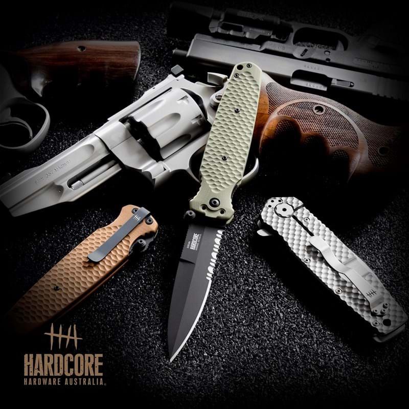 Halfbreed Blades Hardcore Hardware COVERT 01 OD/BLK