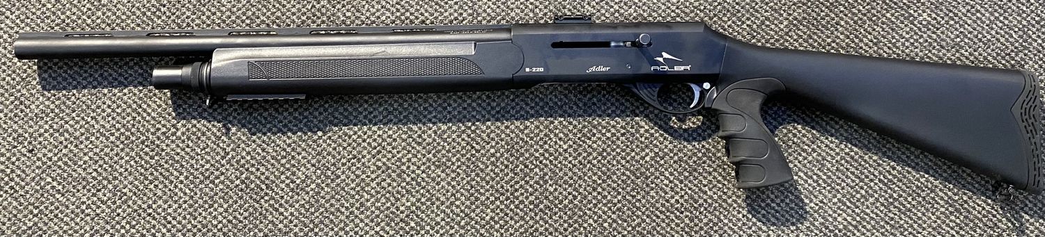 USED ADLER B-220 12G BOLT ACTION B/R 20"+ 28" 5RND  SN: 20AU-05338