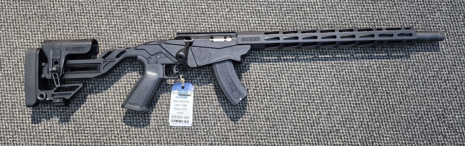Consignment USED RUGER PRECISION 17HMR