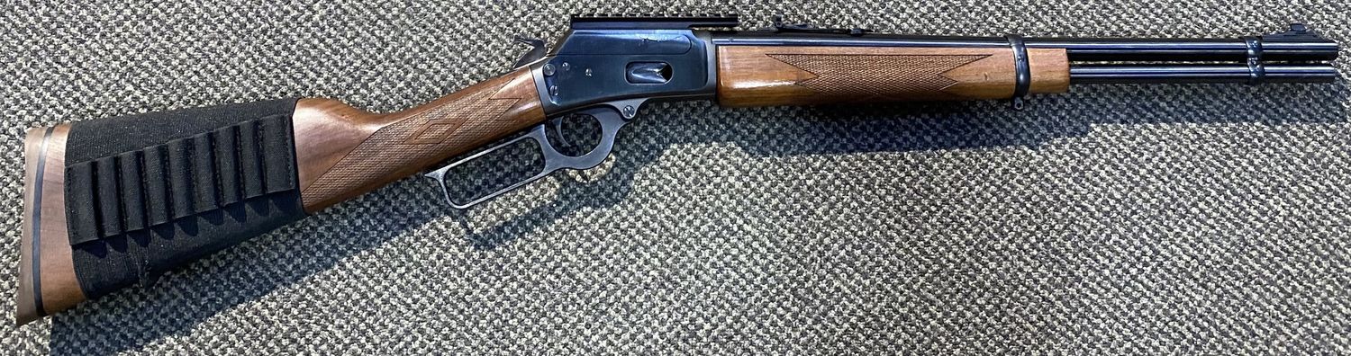 CONSIGNMENT USED MARLIN 1894 CS .357MAG 8RND LEVER ACTION W/ AMMO HOLDER SN: MR30094H