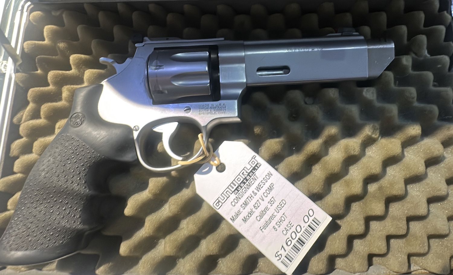 Consignment Smith &amp; Wesson 627 V Comp .357 - 8 SHOT - SN: VCM0801