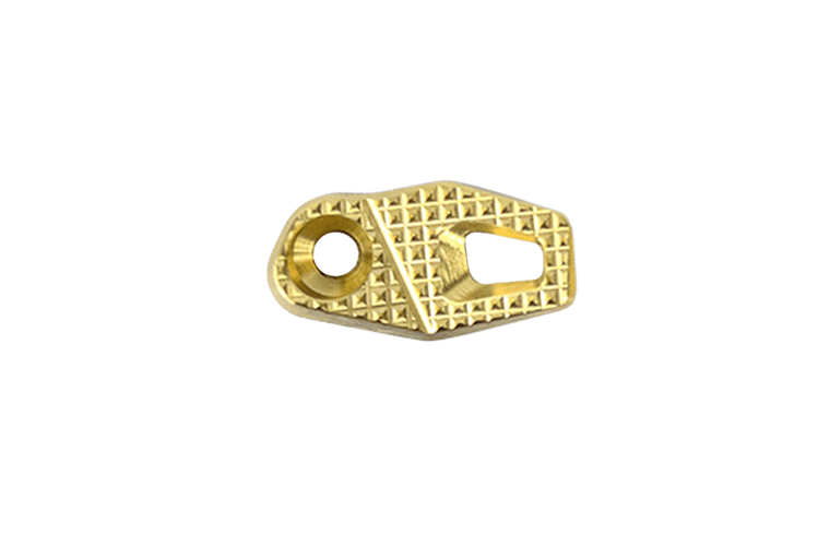 Lokgrips Shadow 2 Mag Release Button GridLOK Oversized Brass – Suits Shadow 2, TS, TS2 except TS2 black, TSO, Czechmate
