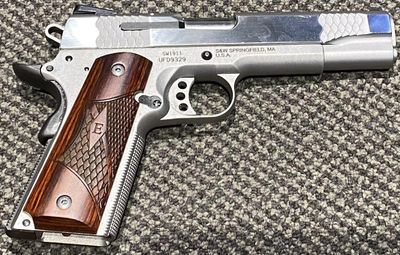 CONSIGNMENT USED SMITH &amp; WESSON 1911 .45ACP 8RND B/R 127MM CASED W/ 2MAG SN: UFD9329