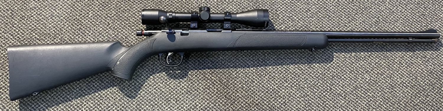 USED MARLIN XT-22 BOLT ACTION .22LR 12RND W/ SCOPE SN: MM14414D