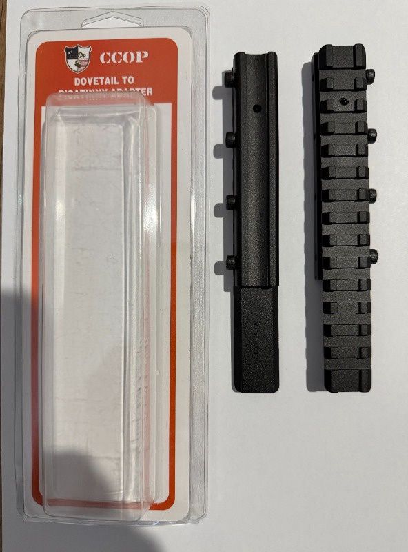 CCOP 145mm WEAVER TO 3/8 RAIL LONG