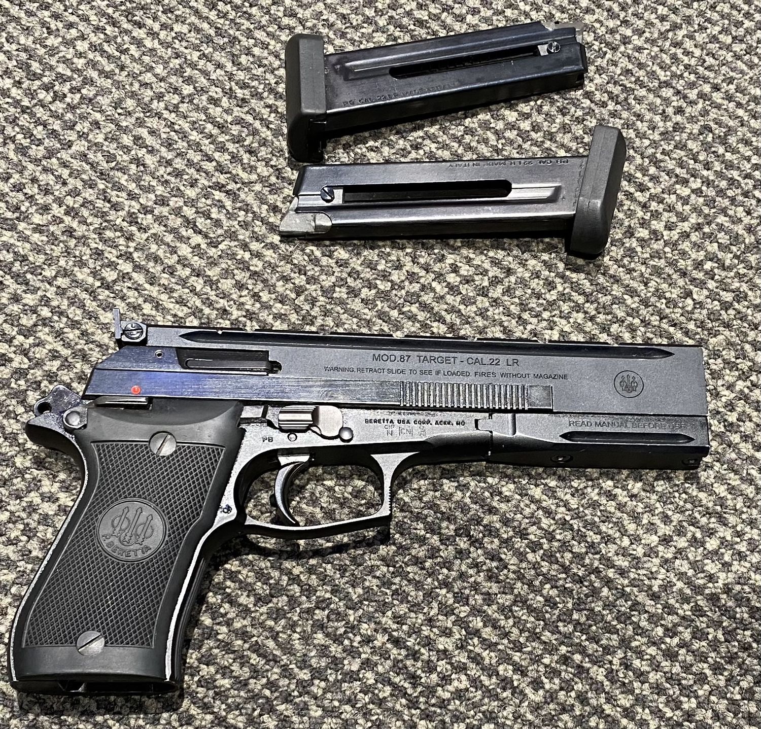 Consignment Beretta 87 Target .22Lr 2Mag - SN: C52799U