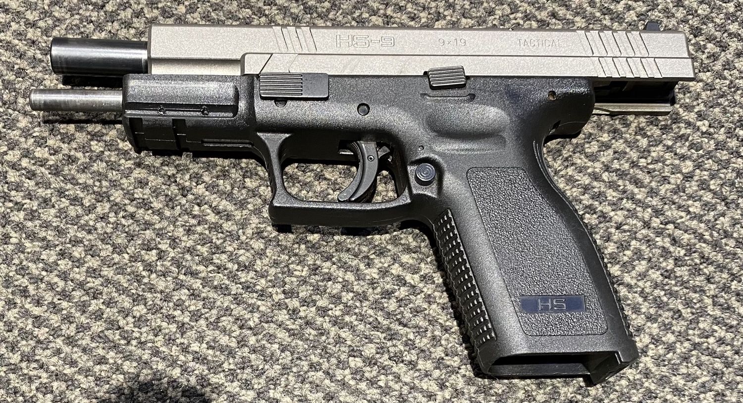 CONSIGNMENT USED HS-PRODUCT TACTICAL 9MM 10RND B/R 127MM SN: H187428