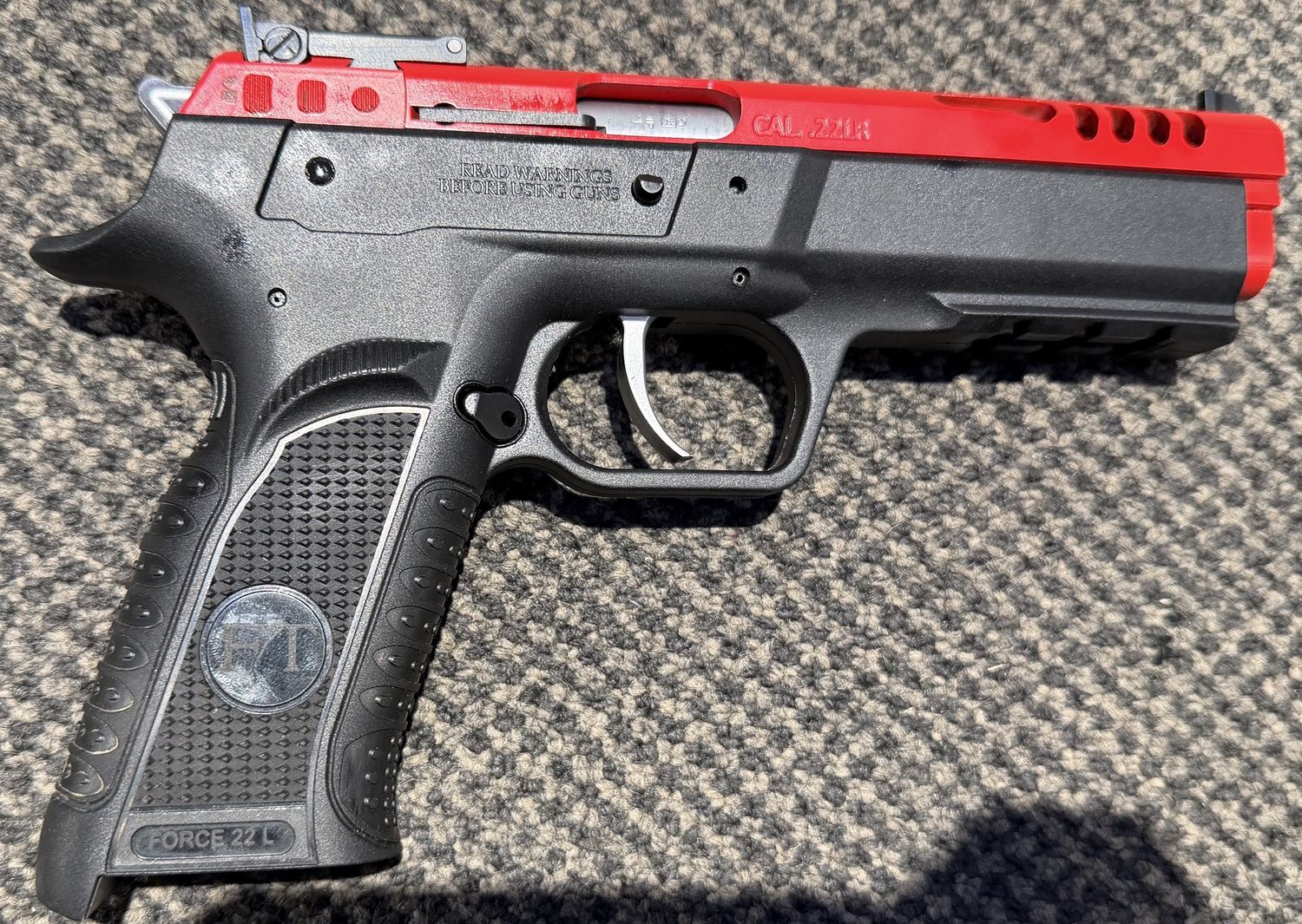 CONSIGNMENT USED TANFOGLIO FORCE .22LR 10RND B/R 133MM CASES 2MAG