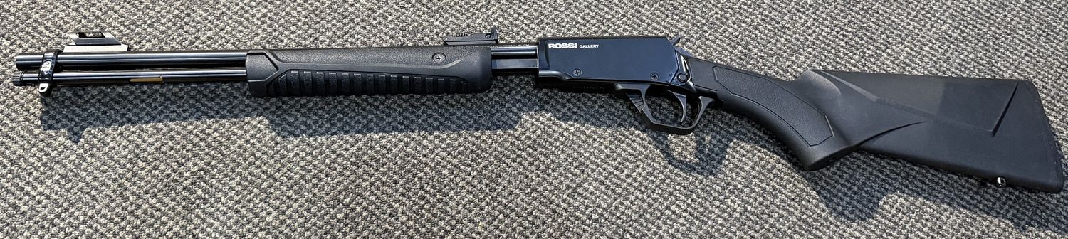 CONSIGNMENT USED ROSSI GALLERY .22LR 15RND PUMP ACTION  SN: CXK5174474