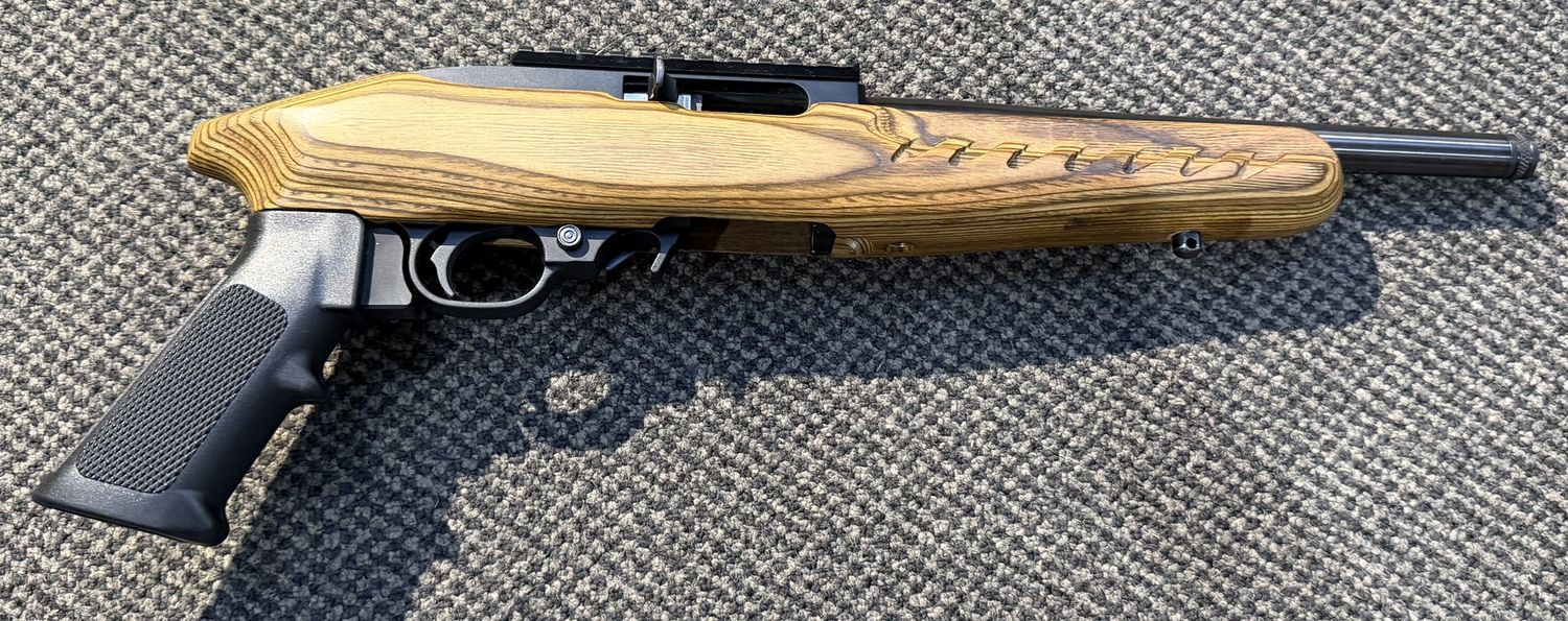 USED RUGER CHARGER .22LR 10RND B/R 252MM  CASED SN: 491-00722